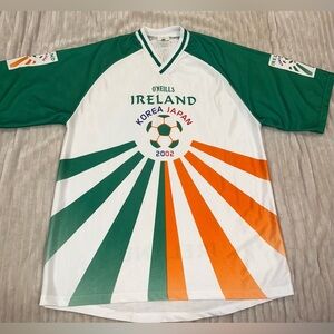 Vintage O’Neills Ireland 2002 World Cup Soccer Jersey